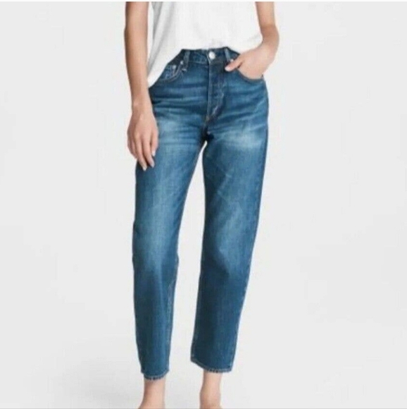 New Rag & Bone Maya High Rise Slim Jeans in Jasper Women's Size 28 NWT - Picture 1 of 6
